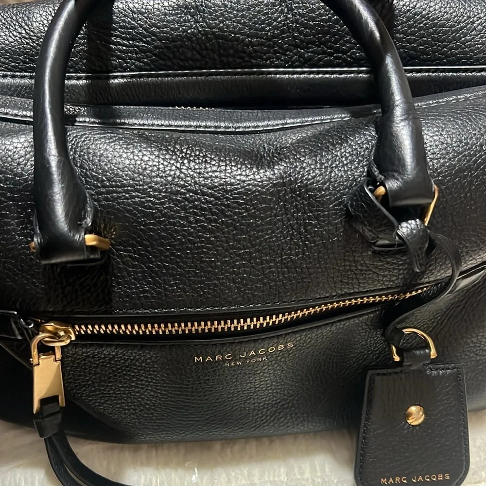 Marc Jacobs Black Leather Handbag - Picture 3 of 8